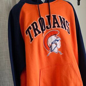 Men's Virginia State Trojans Hoodie Orange Size 4XL NWT